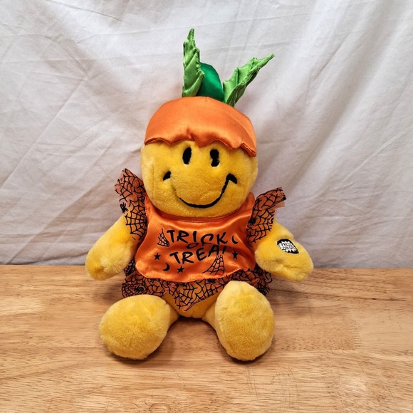 MTY International Co. Other - Tickle Wiggle Laughing Electric Smile Face Doll Halloween Decor Pumpkin Costume